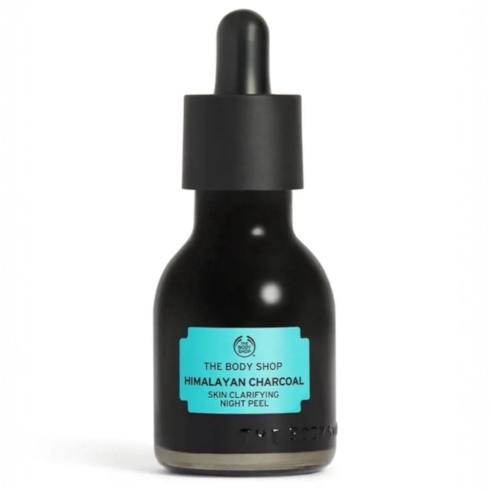 The Body Shop Himalayan Charcoal Night Peel - Black and Teal